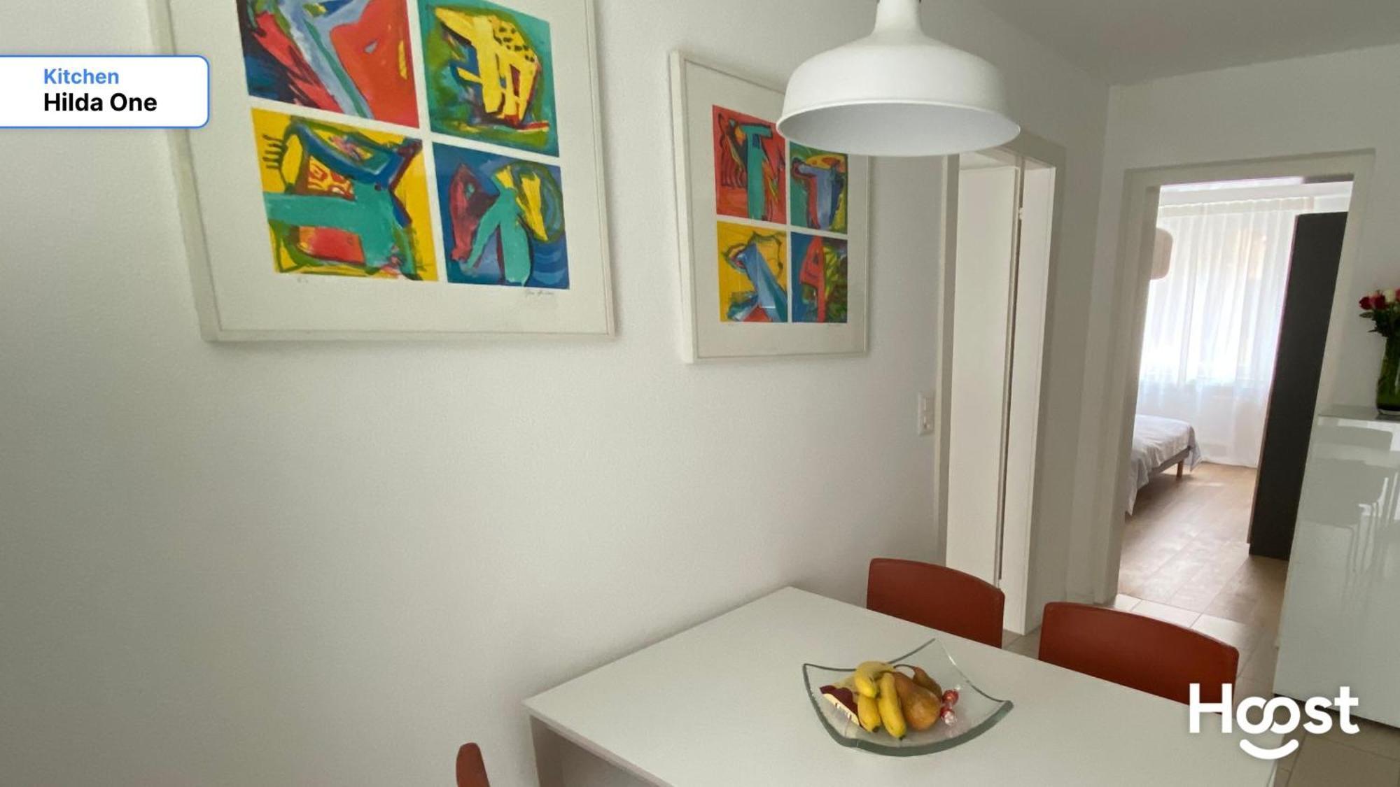 H1 With 4,5 Room, Bathroom, Kitchen, Central, Quiet & Modern With Office Zurique Exterior foto