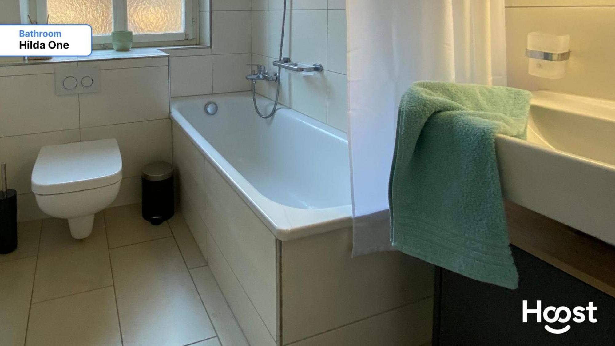 H1 With 4,5 Room, Bathroom, Kitchen, Central, Quiet & Modern With Office Zurique Exterior foto